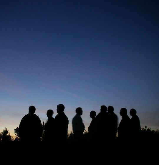 Night of the Night on Wadden island Texel