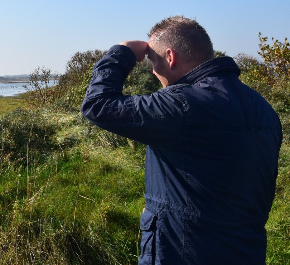 <p>Bird viewing screen on wadden island Vlieland</p>