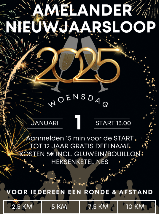 New Year's Run - Wadden.nl - VVV Ameland